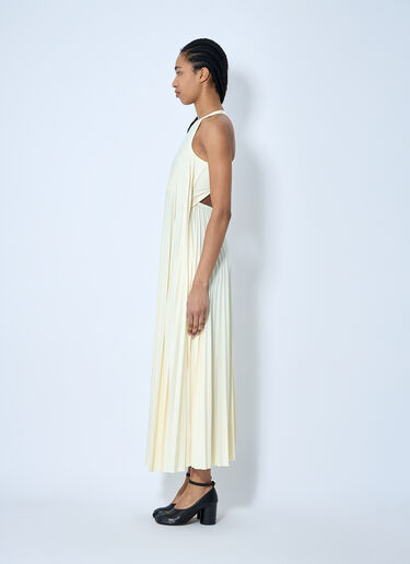 Pleated Jersey Dress Sportmax Pleated Jersey Dress Yellow spx0260003