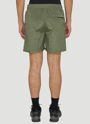 Logo Swim Shorts Stone Island Logo Swim Shorts Green sto0144057