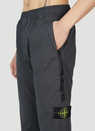 Stone Island Compass 贴饰长裤 黑色 sto0152034
