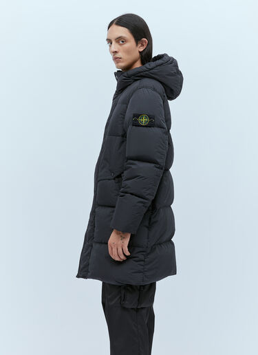 Real 罗盘贴饰羽绒外套 Stone Island Real 罗盘贴饰羽绒外套 黑色 sto0154010