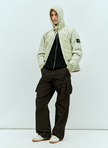 刺绣衬垫夹克 Stone Island 刺绣衬垫夹克 绿色 sto0156029