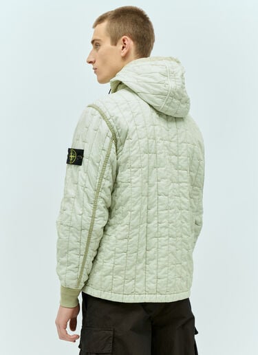 刺绣衬垫夹克 Stone Island 刺绣衬垫夹克 绿色 sto0156029
