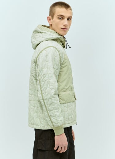 刺绣衬垫夹克 Stone Island 刺绣衬垫夹克 绿色 sto0156029