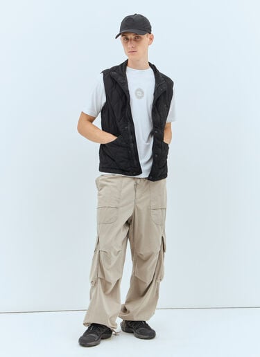 Diamond Quilted Vest Stone Island Diamond Quilted Vest Black sto0158015