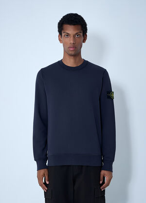 Stone Island Logo Patch Sweater Black sto0162003