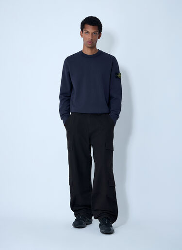 Stone Island Logo Patch Sweater Black sto0162003