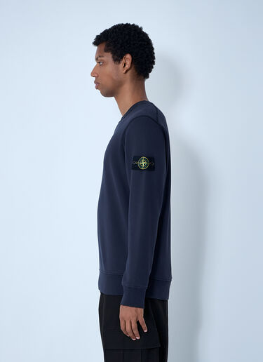 Logo Patch Sweater Stone Island Logo Patch Sweater Black sto0162003