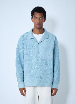 Story MFG. Greetings Shirt Blue str0160003
