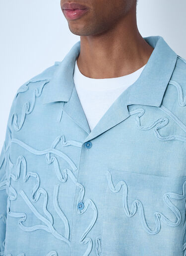 Story MFG. Greetings Shirt Blue str0160003