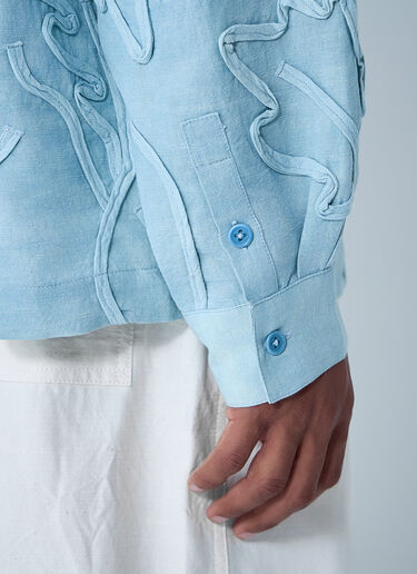 Story MFG. Greetings Shirt Blue str0160003