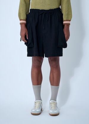 Story MFG. Salt Shorts Black str0160008