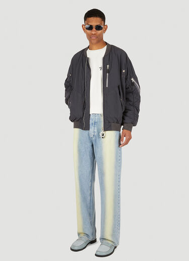 Stüssy 하우 위아 리빙' 롱 슬리브 T-셔츠 화이트 sts0151036