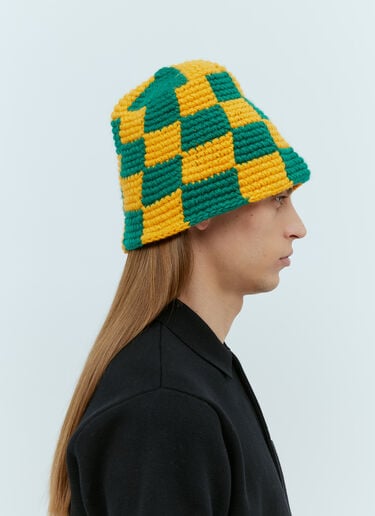 Check Knit Bucket Hat Stüssy Check Knit Bucket Hat Green sts0153026