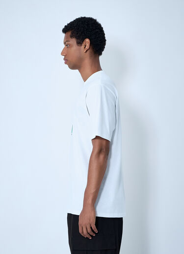 Logo Motif T-Shirt Stüssy Logo Motif T-Shirt White sts0161002