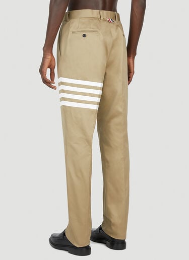 四杠斜纹布裤 Thom Browne 四杠斜纹布裤 驼色 thb0151008