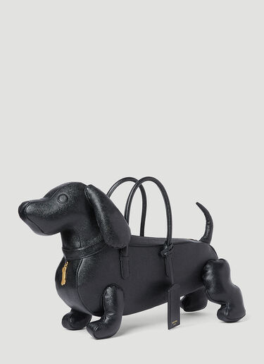 헥토르 가죽 핸드백 Thom Browne 헥토르 가죽 핸드백 블랙 thb0153022
