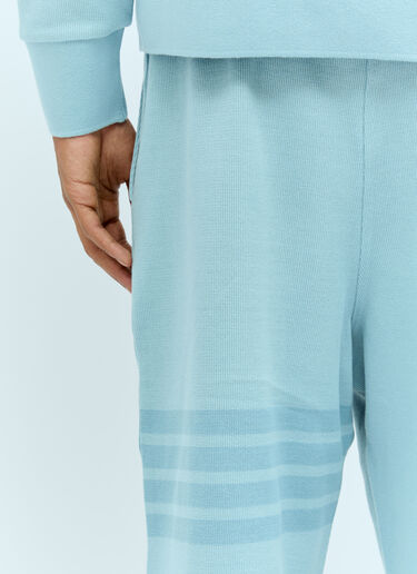 Knit Track Shorts Thom Browne Knit Track Shorts Blue thb0155001