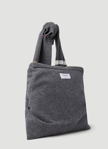 Sweater Shoulder Bag Thom Browne Sweater Shoulder Bag Grey thb0351001