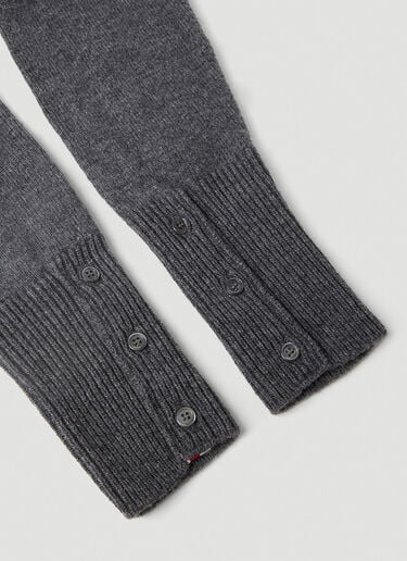 Sweater Shoulder Bag Thom Browne Sweater Shoulder Bag Grey thb0351001