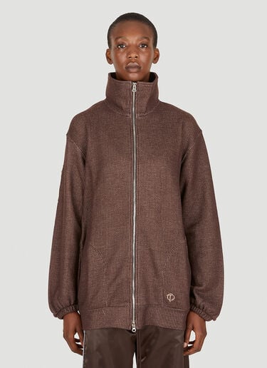 TheOpen Product 트랙 재킷 브라운 top0249014