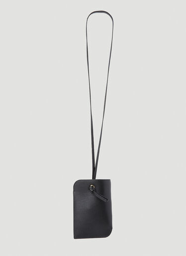 TOTEME Lanyard Pocket Pouch Black tot0252003