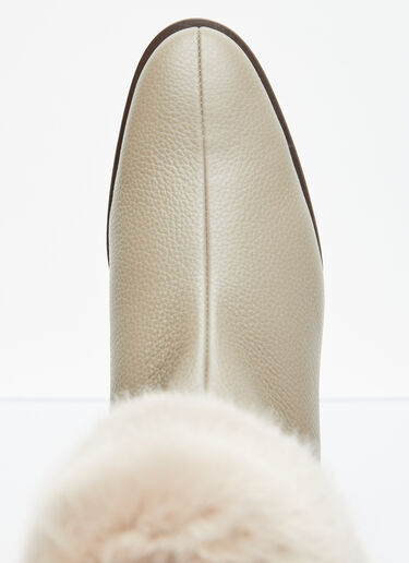 The Off-Duty Boots TOTEME The Off-Duty Boots Grey tot0255042