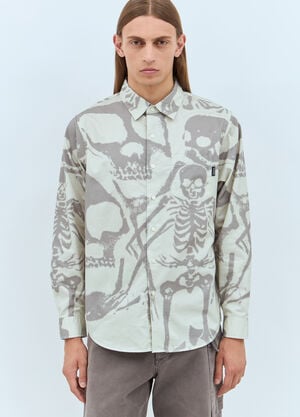thisisneverthat® Skeletons Shirt Grey tsn0156003
