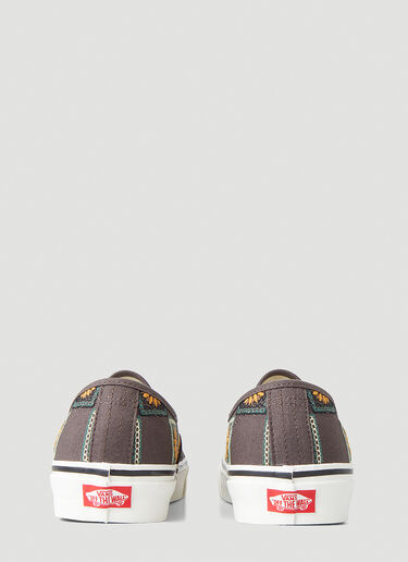 Vans UA 오쎈틱 44 DX 그래니 체크 스니커즈 브라운 van0350002