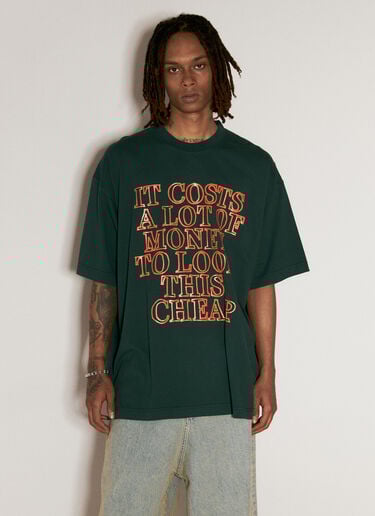 Very Expensive T-Shirt VETEMENTS Very Expensive T-Shirt Green vet0156008