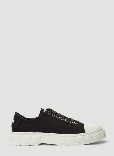 Virón 1968 Recycled Canvas Sneakers Black vir0342001