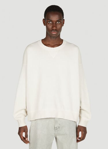Visvim 앰플러스 스웨트셔츠 화이트 vis0152016