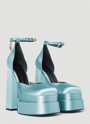 Medusa Aevitas Platform Pumps Versace Medusa Aevitas Platform Pumps Blue vrs0251032