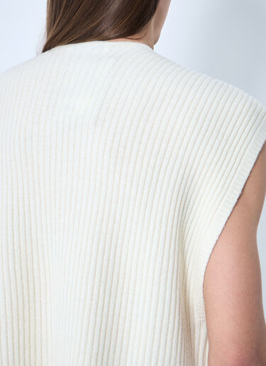 Vivienne Westwood 제스 지퍼 베스트 크림 vvw0159008