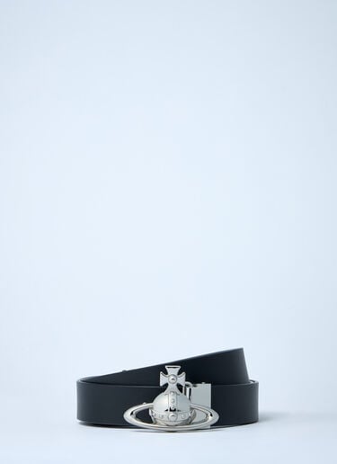 Orb Leather Belt Vivienne Westwood Orb Leather Belt Black vvw0161017