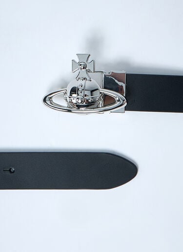 Orb Leather Belt Vivienne Westwood Orb Leather Belt Black vvw0161017