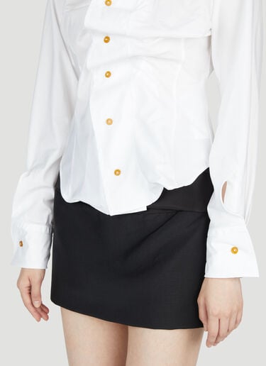 Drunken Shirt Vivienne Westwood Drunken Shirt White vvw0253015