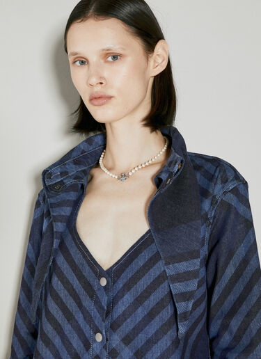 Vivienne Westwood 키티 펄 네크리스 화이트 vvw0254042