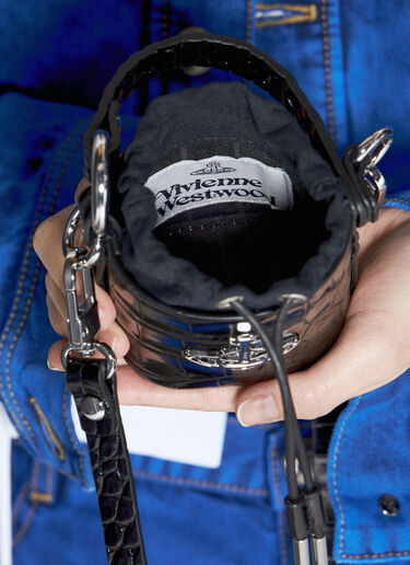 迷你雏菊单肩包 Vivienne Westwood 迷你雏菊单肩包 黑色 vvw0255021