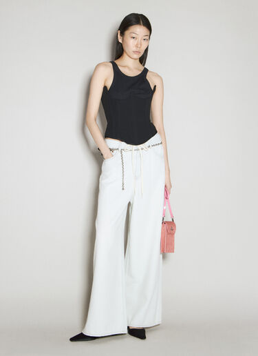 Vivienne Westwood 벨라 컵리스 코르셋  블랙 vvw0255037