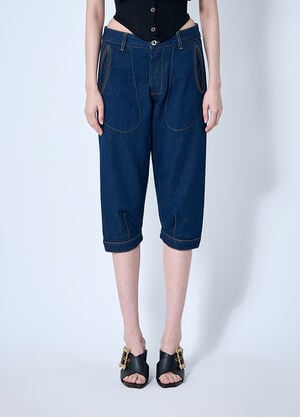 Vivienne Westwood Denim Shorts Blue vvw0260002