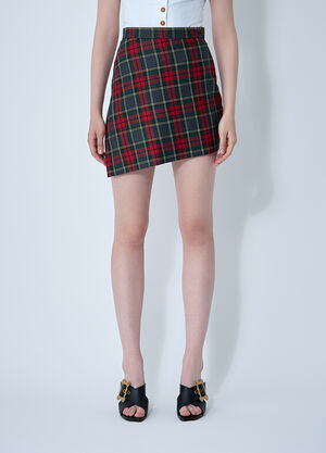 Vivienne Westwood Mini Infinity Skirt Red vvw0261002