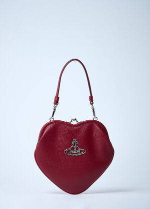 Vivienne Westwood Belle Heart Frame Handbag Red vvw0261036
