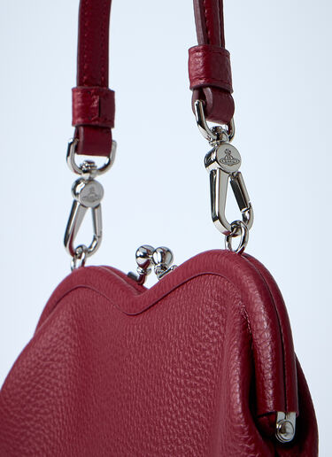 Vivienne Westwood Belle Heart Frame Handbag Red vvw0261036