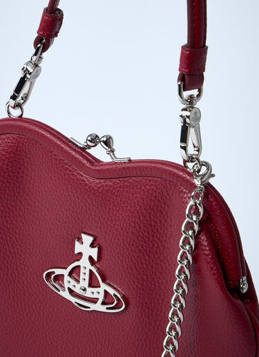 Vivienne Westwood Belle Heart Frame Handbag Red vvw0261036