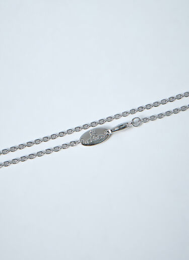 Vivienne Westwood Mayfair Bas Relief Necklace Silver vvw0262033