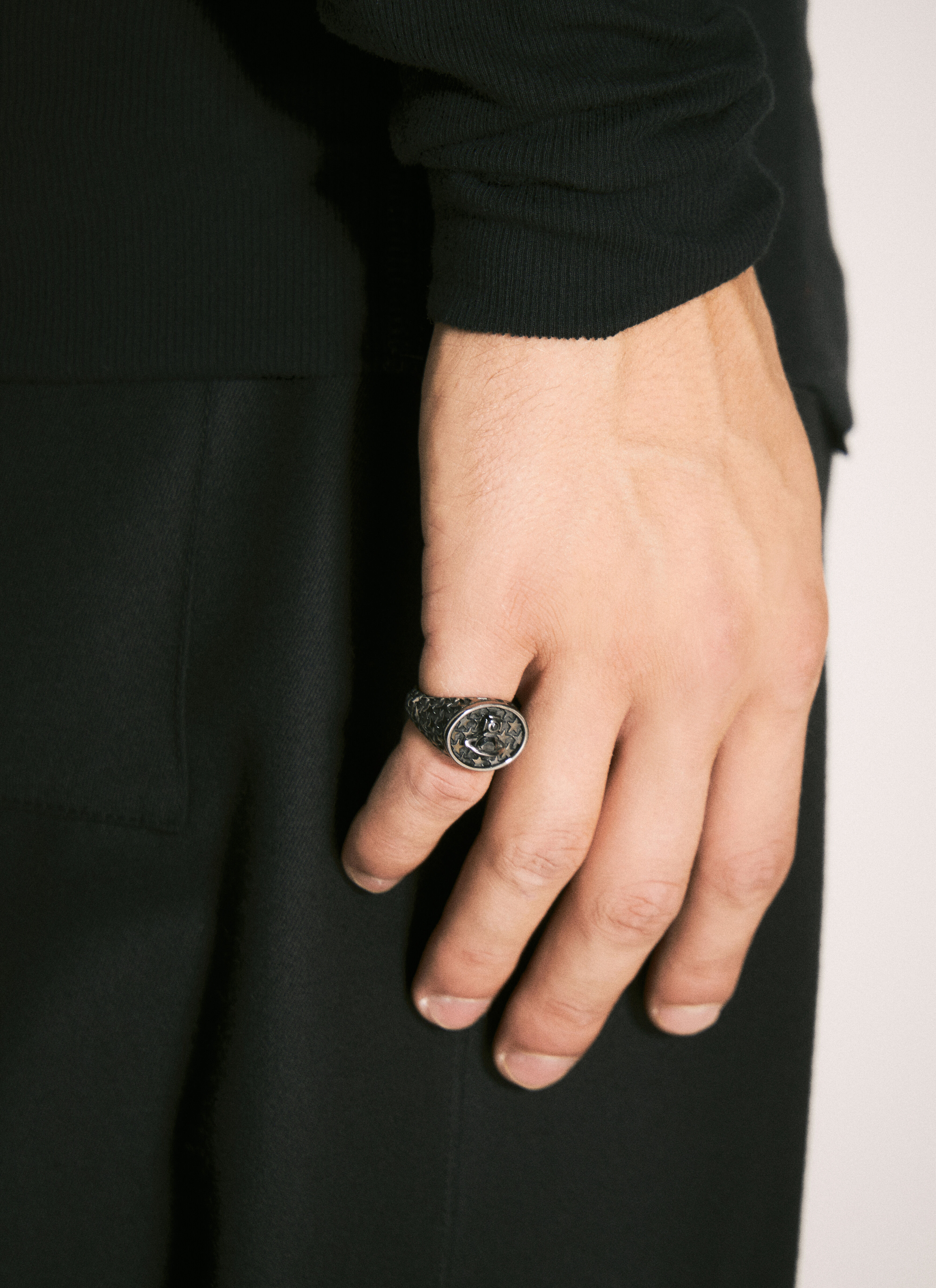 Vivienne Westwood Orlando Ring en Silver pour homme | LN-CC®