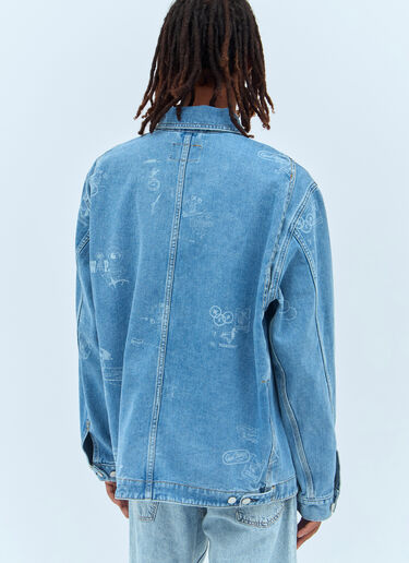 印章牛仔夹克 Carhartt WIP 印章牛仔夹克 蓝色 wip0157002