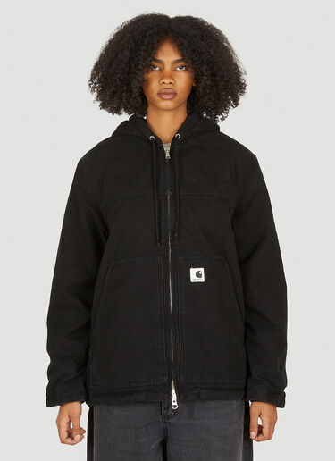 Carhartt WIP Arlington Hooded Jacket Black wip0250012