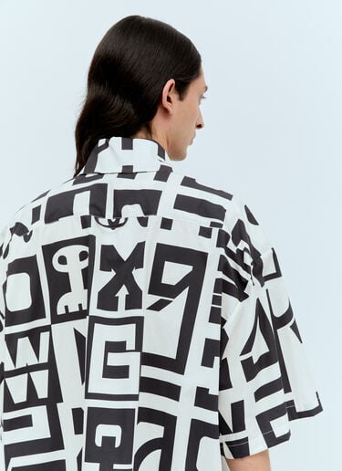 오버사이즈 스타 셔츠 Walter Van Beirendonck 오버사이즈 스타 셔츠 화이트 wlt0156005
