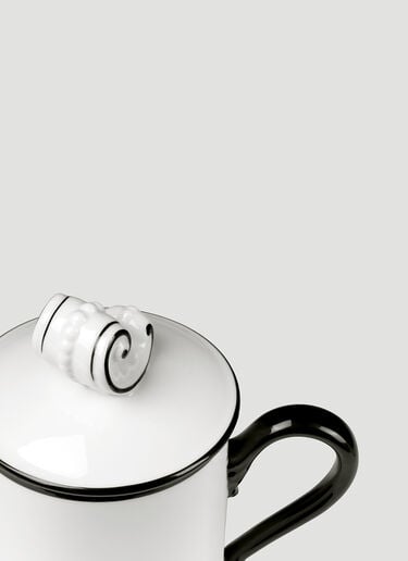 Maison De L'Amour Curl Mug Gucci Maison De L'Amour Curl Mug White wps0638383